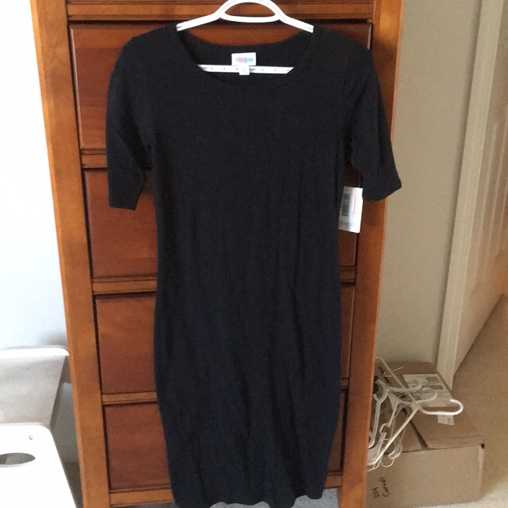 NWOT Lularoe Black Julia Dress
